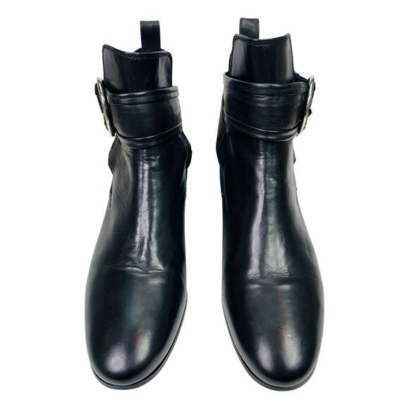 IRO Omel Black Leather Bootie - Size 40 (8.5US) - $450 Retail - Picture 2 of 10